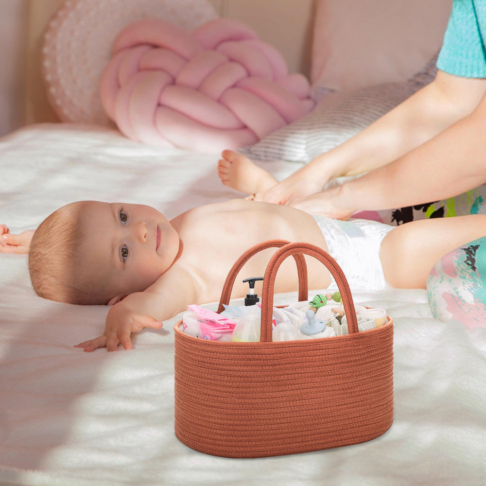 COMSE Autumn Glaze diaper organizer makes a gift-ready option.
