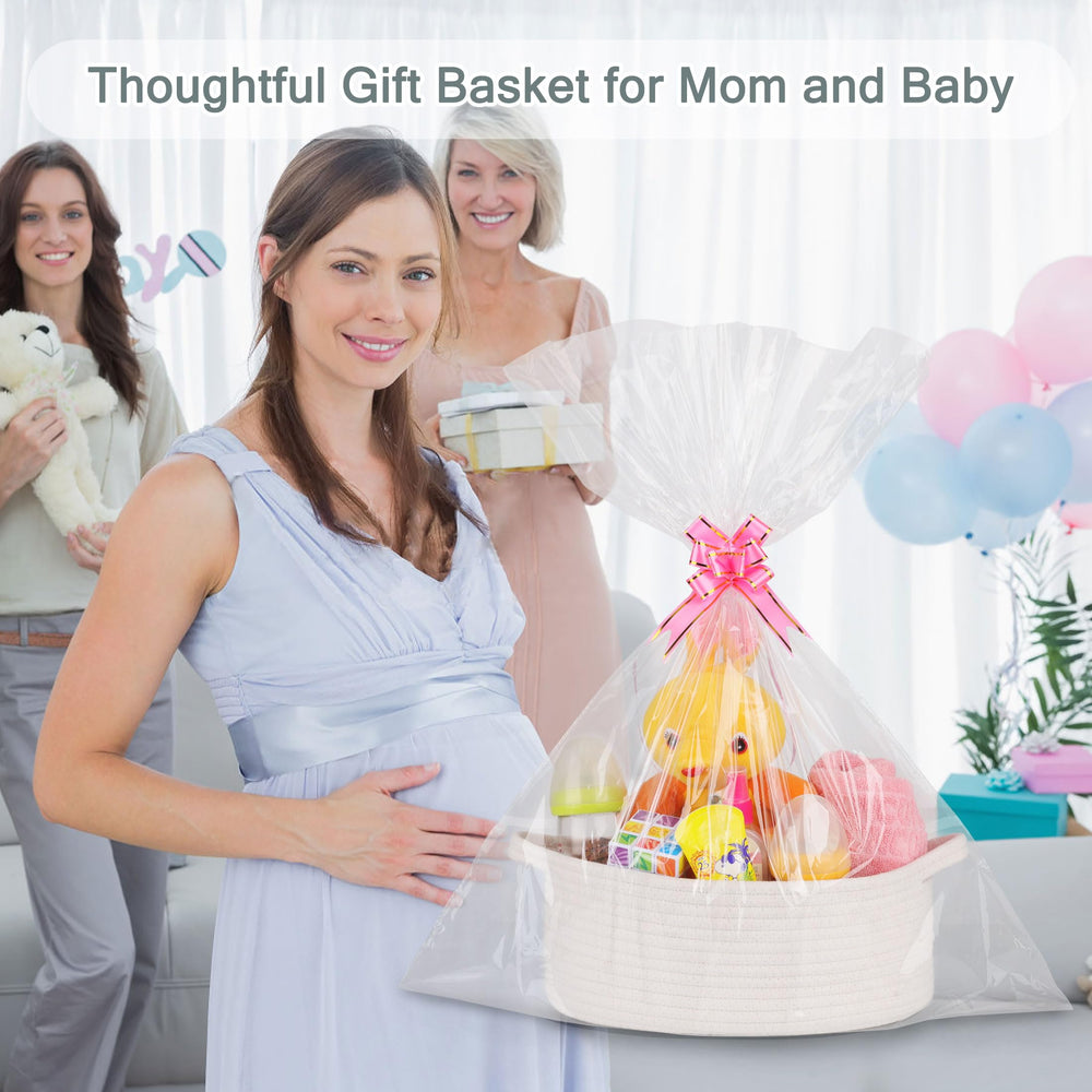 COMSE basket handles close-up shows easy carrying.