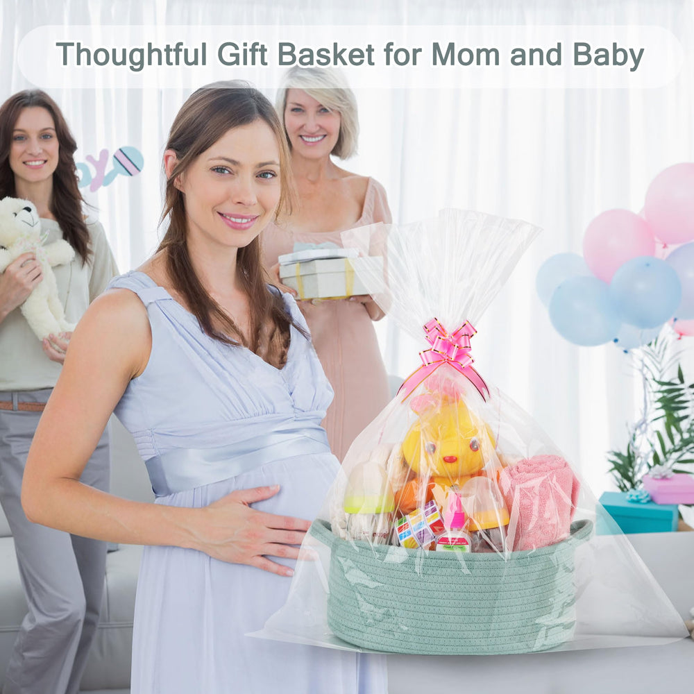 COMSE basket handles enable easy transport from room to room.