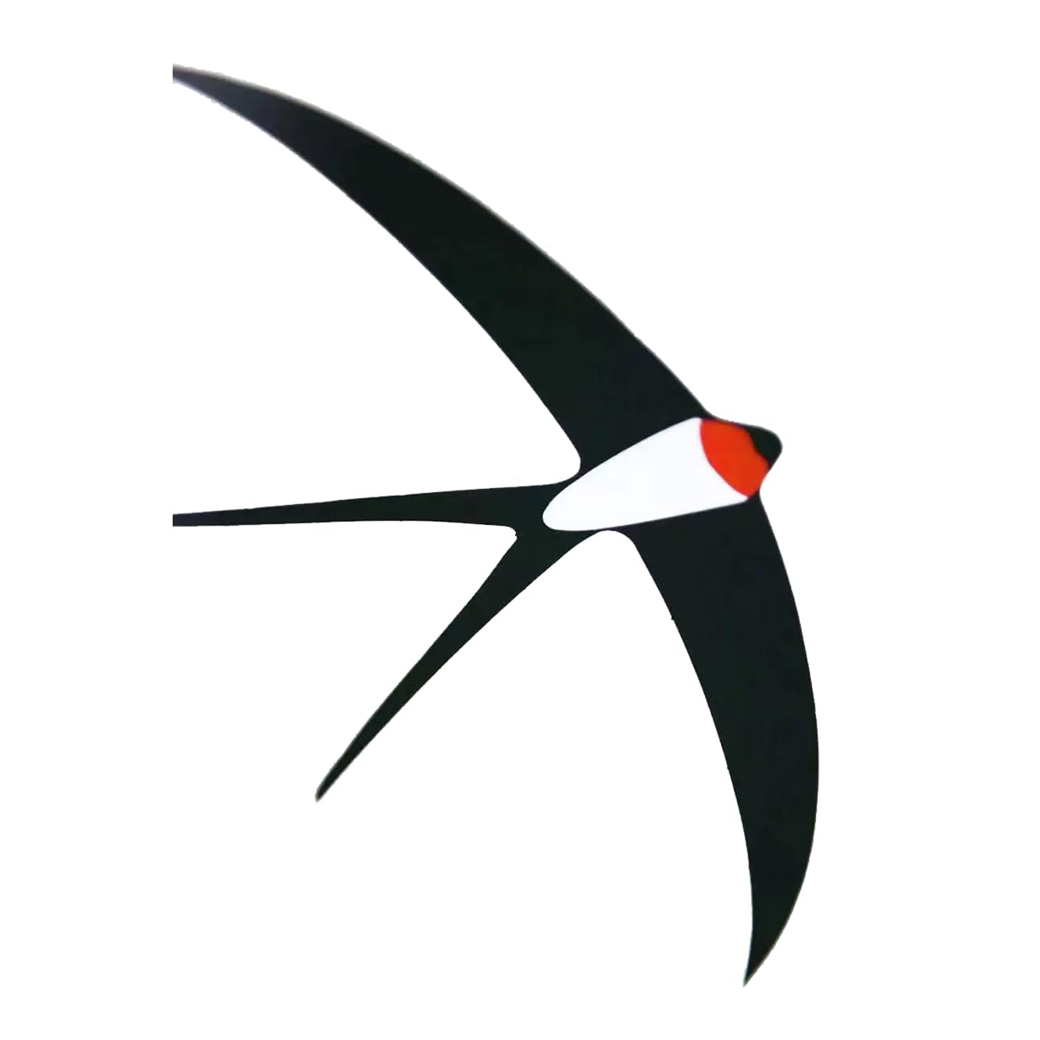 COMZPLIFE swallow bird mobile hanger enhances ceiling decor with balanced motion