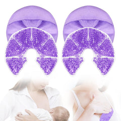 CONBELLA hot cold gel bead breast therapy pack ready for dual-temperature relief during breastfeeding.