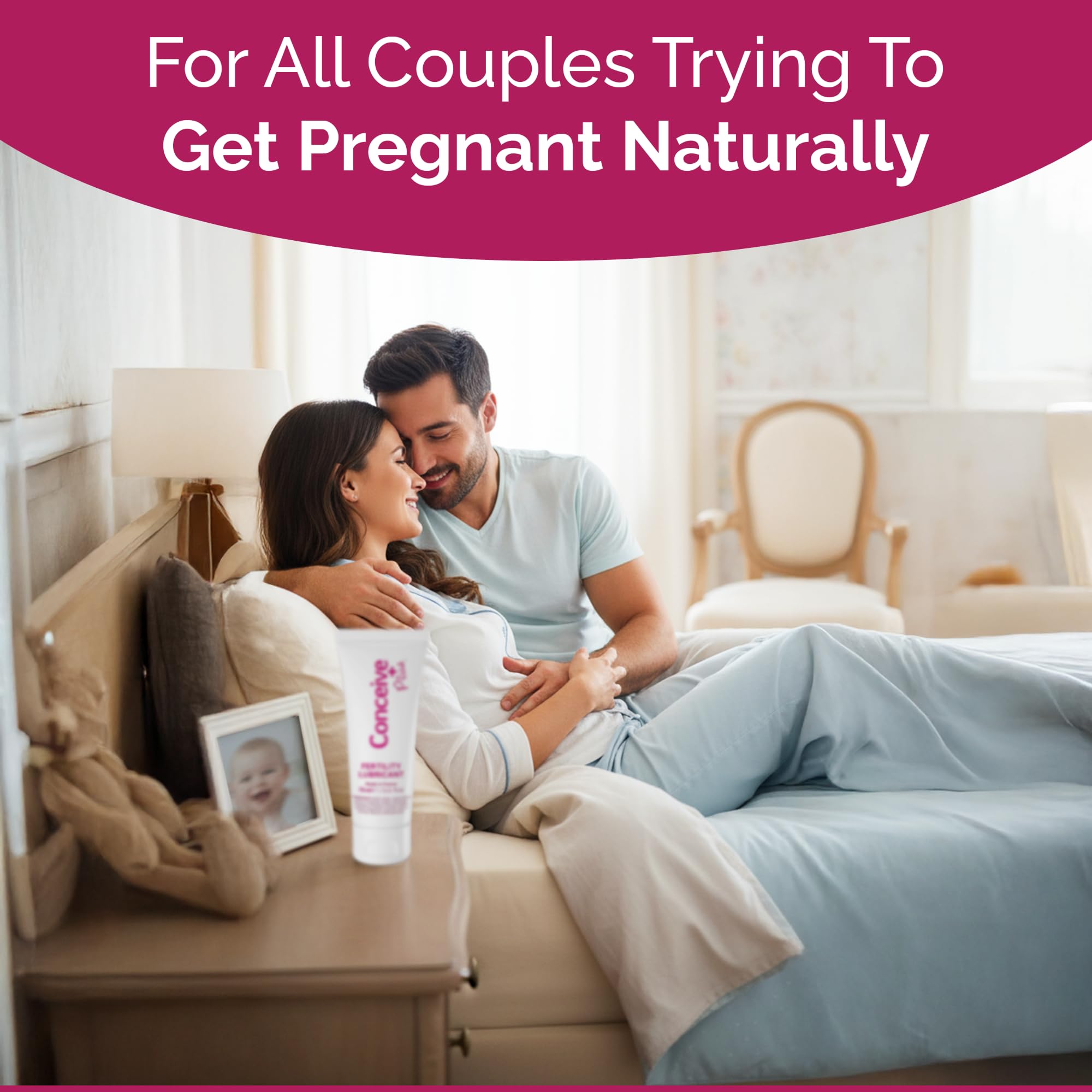 CONCEIVE PLUS travel-size tube makes on-the-go intimacy planning easier.