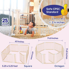 CONKKA locking door provides easy, secure access during busy playtimes.