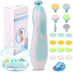 Consevisen baby nail trimmer front view with LED light for precise trimming.