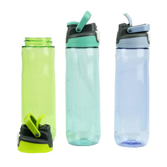 Contigo AutoSeal 24oz Lagoon bottle with glossy finish for easy grip.