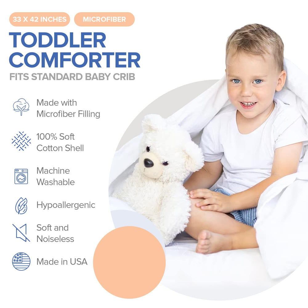 Continental Bedding toddler comforter machine wash-ready demonstrates durable, everyday use.