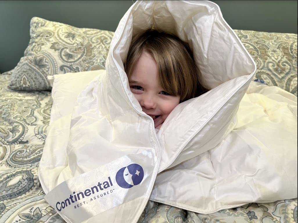 Continental Bedding comforter 33x42 inches focuses on versatile year-round use.