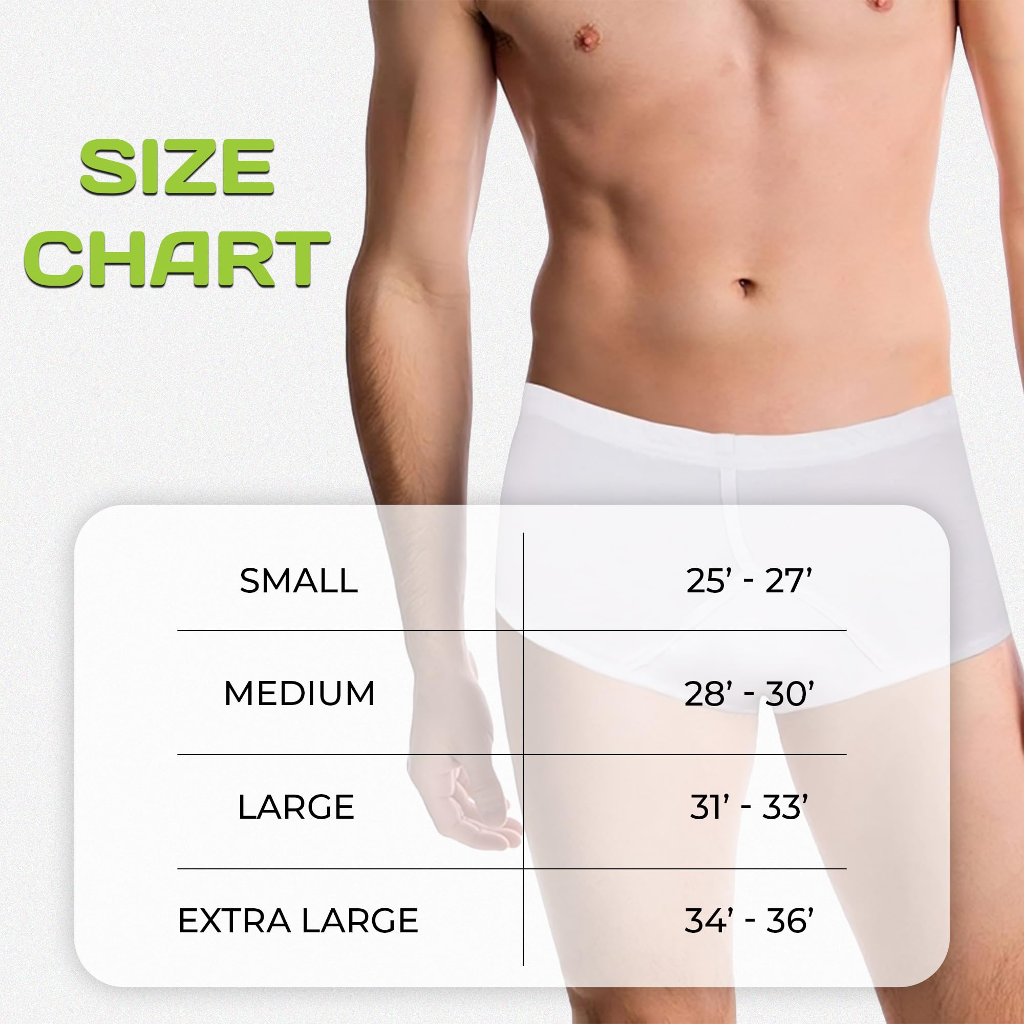 Continuon Living men's Y-front underwear showing fit and silhouette for discreet daily wear.