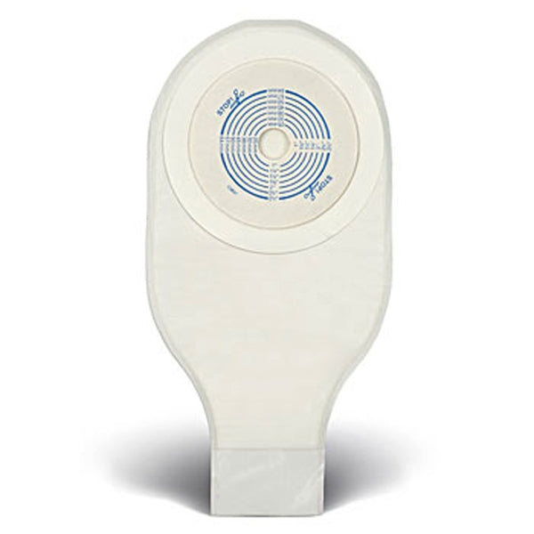 ConvaTec tape collar with 12-inch pouch and comfort panel for discreet wear and drainage.
