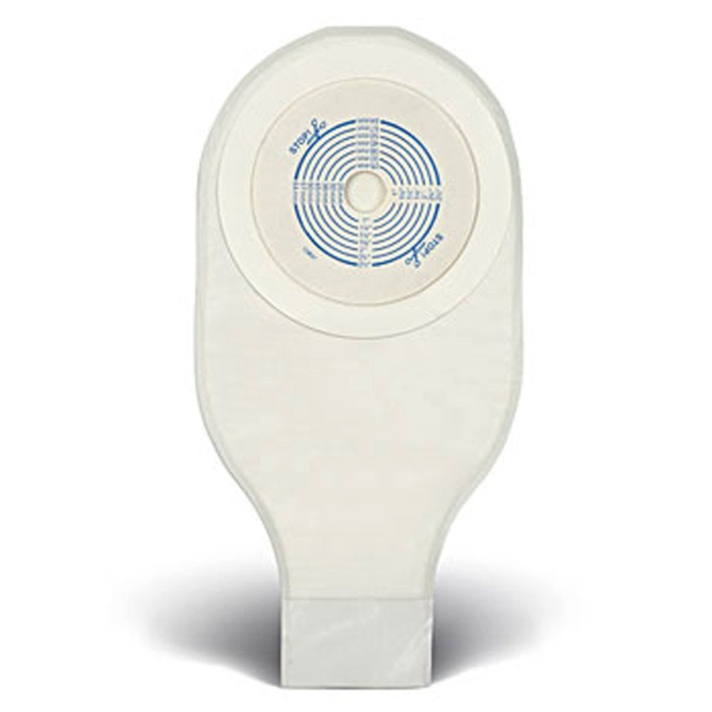 ConvaTec tape collar with 12-inch pouch and comfort panel for discreet wear and drainage.