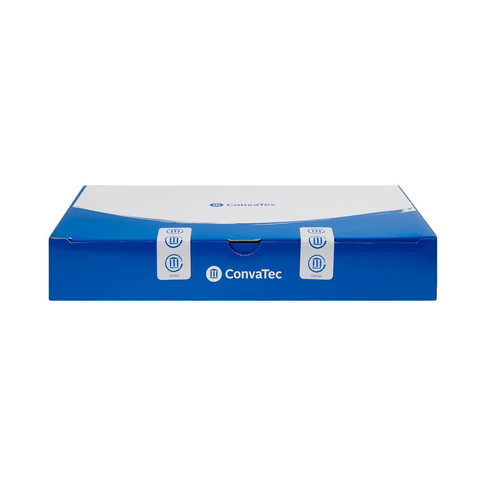 Convatec Natura filtered ostomy pouch with InvisiClose tail closure for secure sealing.