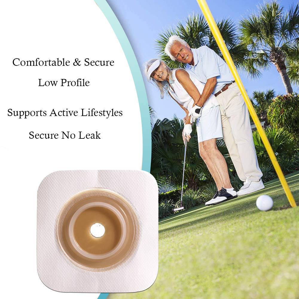 Convatec Sur-Fit Natura close-up of soft-edge design for comfortable wear.