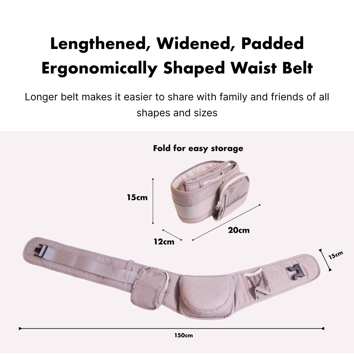 CooCooBaby lightweight-foldable design for easy transport and storage.