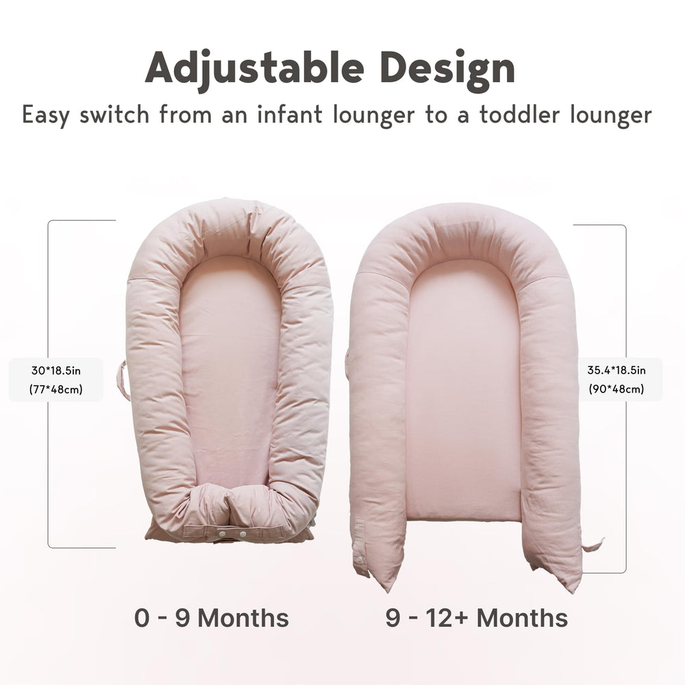 CooCooBaby Deluxe Lounger with safety certifications ensures safe lounging.