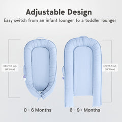 CooCooBaby snug hugging feel provides secure supervision during play and rest.