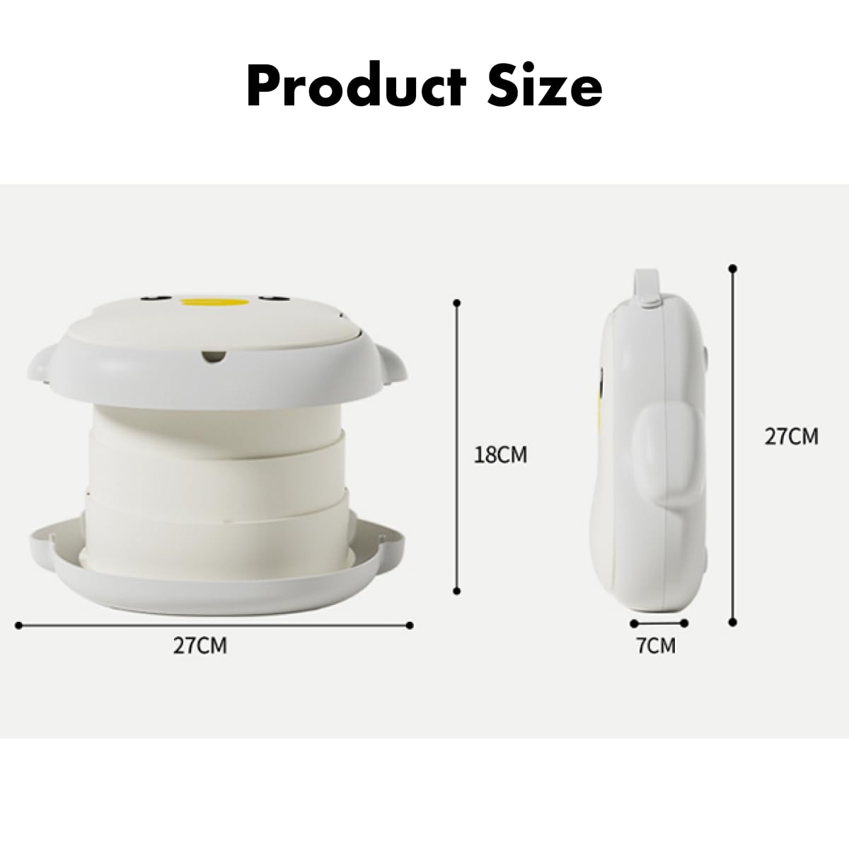 CooCooBaby stroller or car use potty provides quick, clean seating on demand.