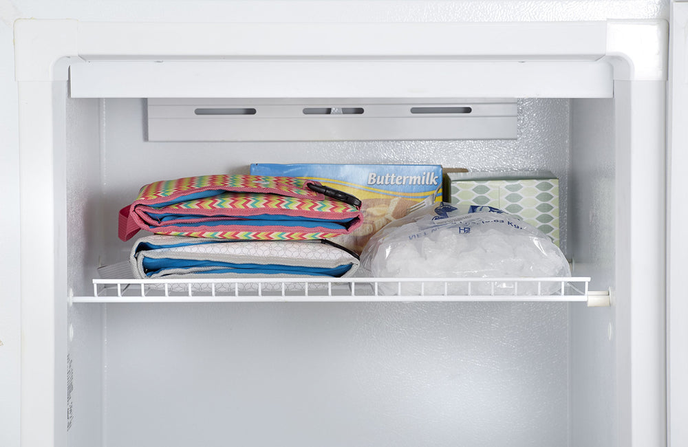 Cool Carats foldable cooling pad stores easily when not in use.