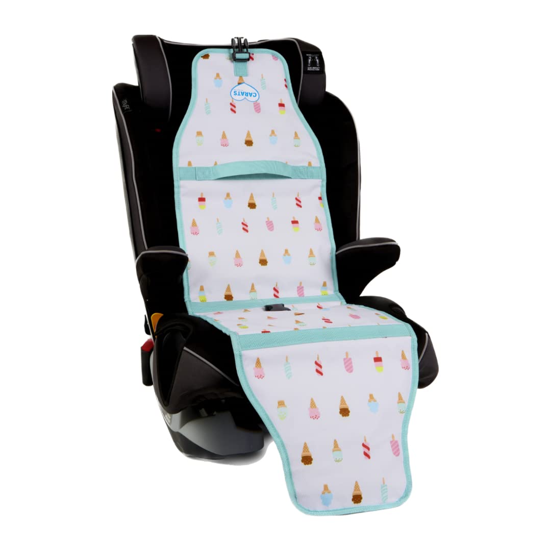 Cool Carats seat cooling pad folded for compact storage