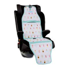 Cool Carats seat cooling pad folded for compact storage