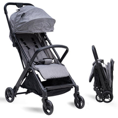 Cool Kids Baby Stroller auto-fold in action for quick setup during travel.