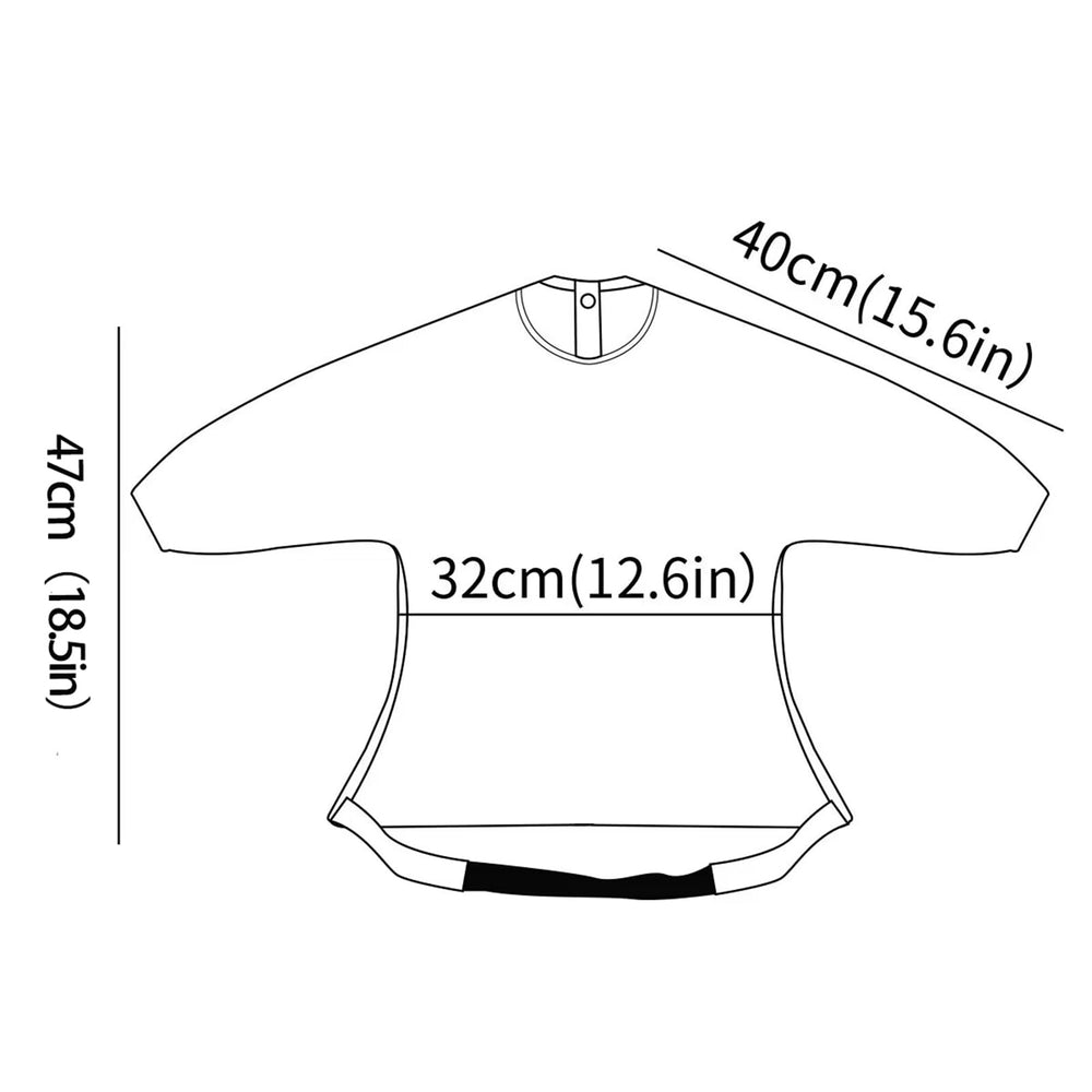 CoolaPeach table attachment keeps bib in place at meals.