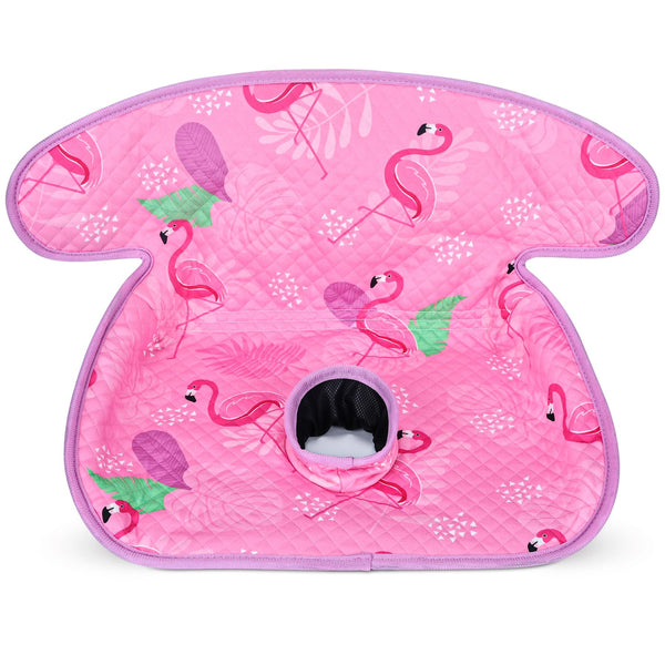 COOLBEBE car seat protector in pinkish purple guards against potty training spills.