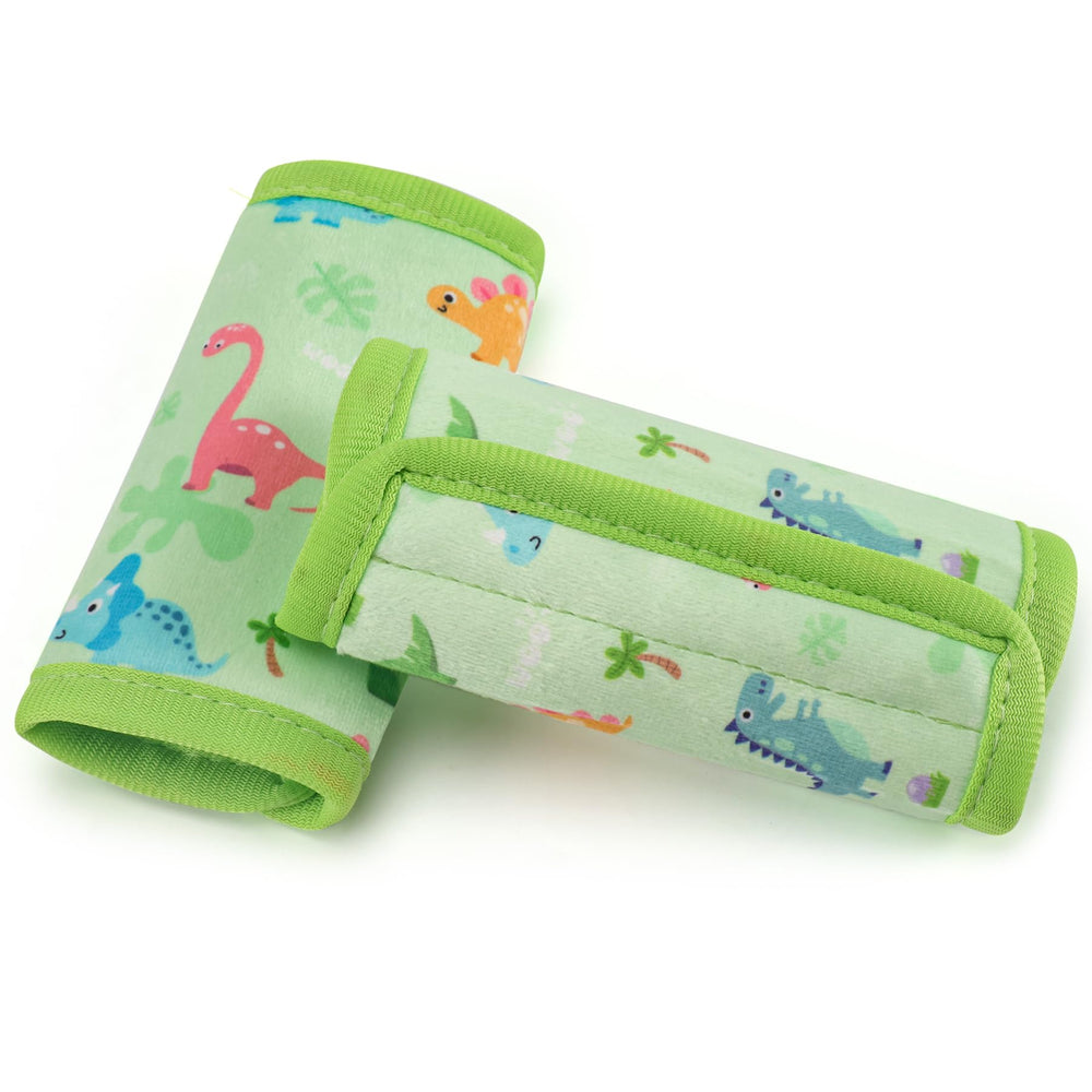COOLBEBE car seat straps shoulder pads provide soft comfort and prevent rubbing during travel.