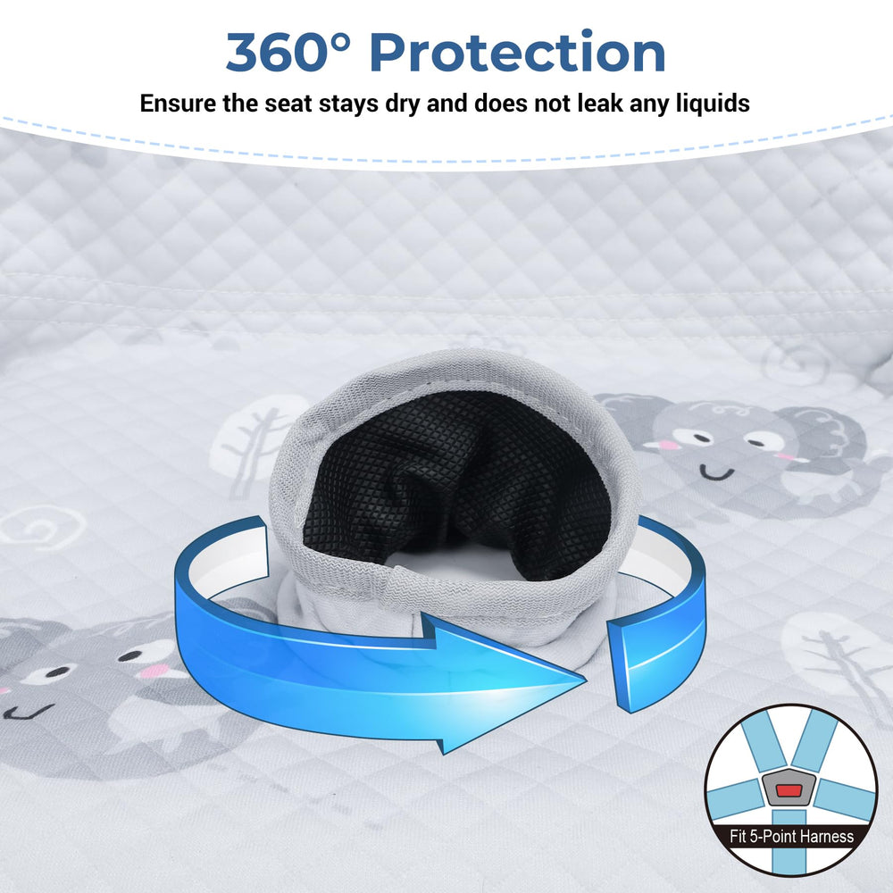 COOLBEBE compatible with car seats and strollers for versatile protection.