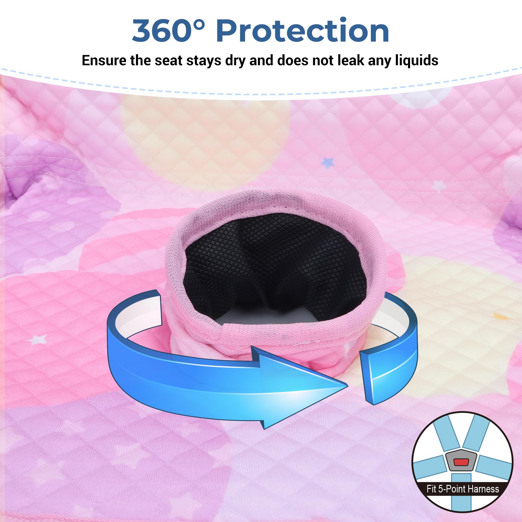 COOLBEBE easy-clean machine-washable liner for quick refresh