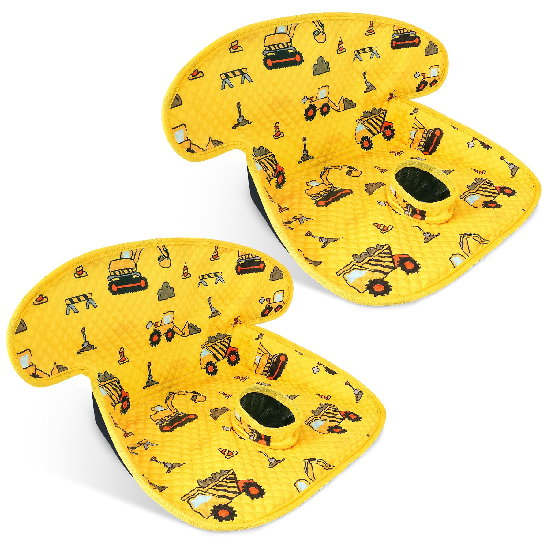 COOLBEBE infant car seat protector, waterproof yellow, keeps seats dry.