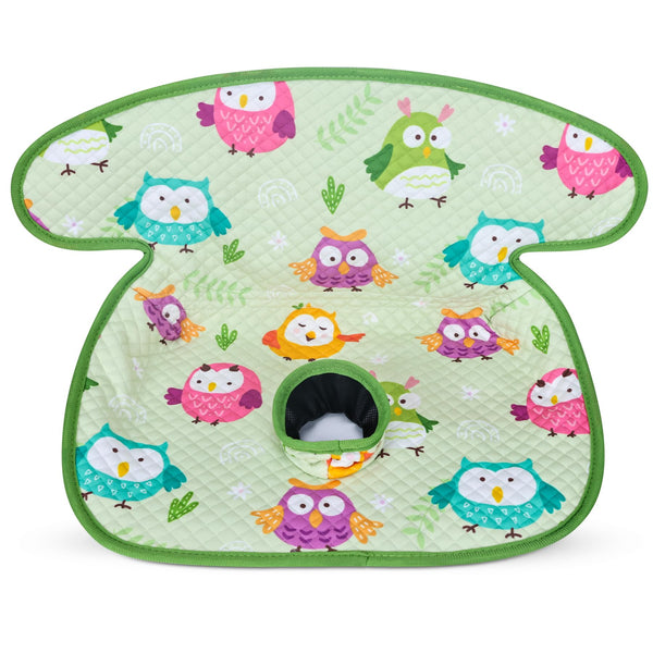 CoolBEBE infant car seat protector with waterproof layer keeps car seats dry during potty training