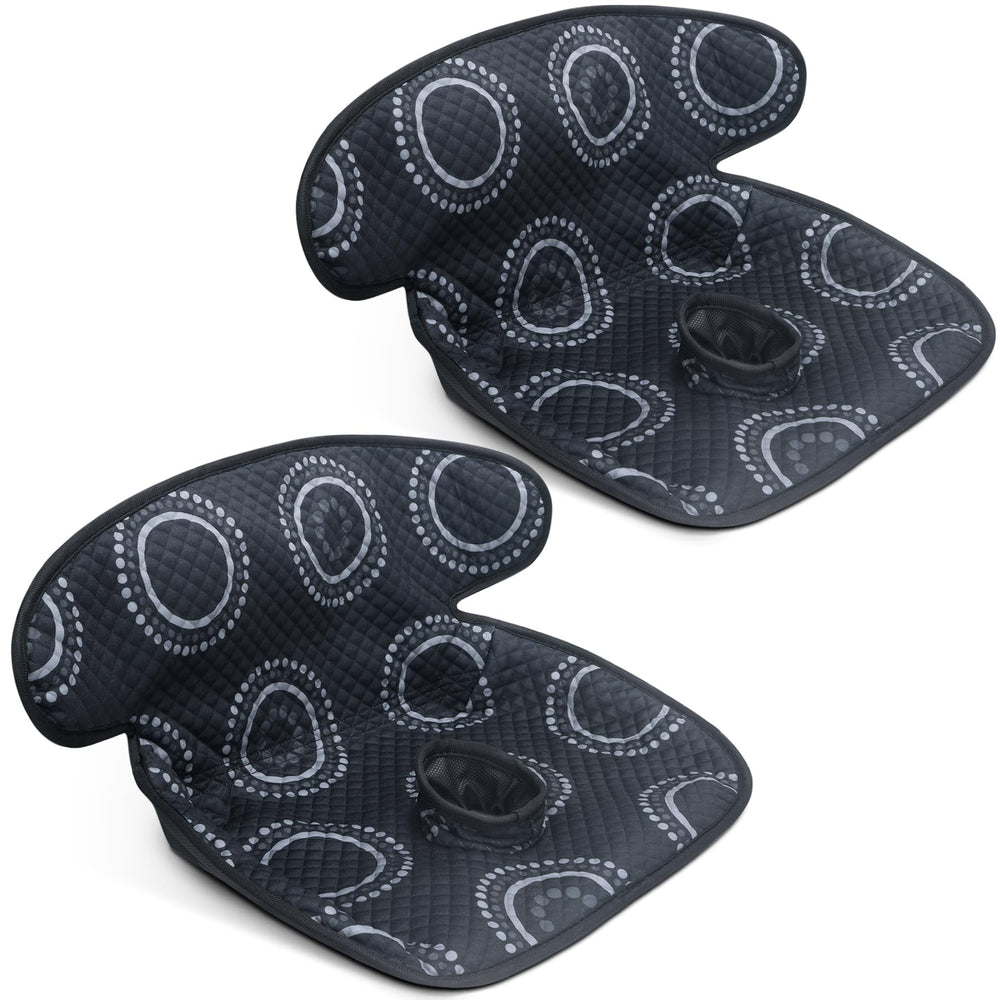 COOLBEBE infant car seat protector with waterproof liner keeps seats dry during diaper leaks.