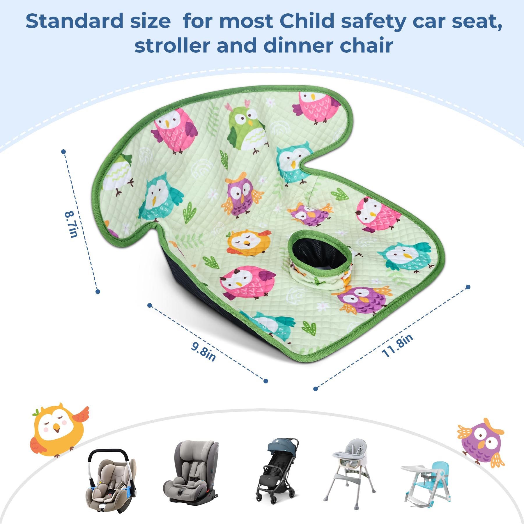 CoolBEBE machine-washable design cleans quickly after use