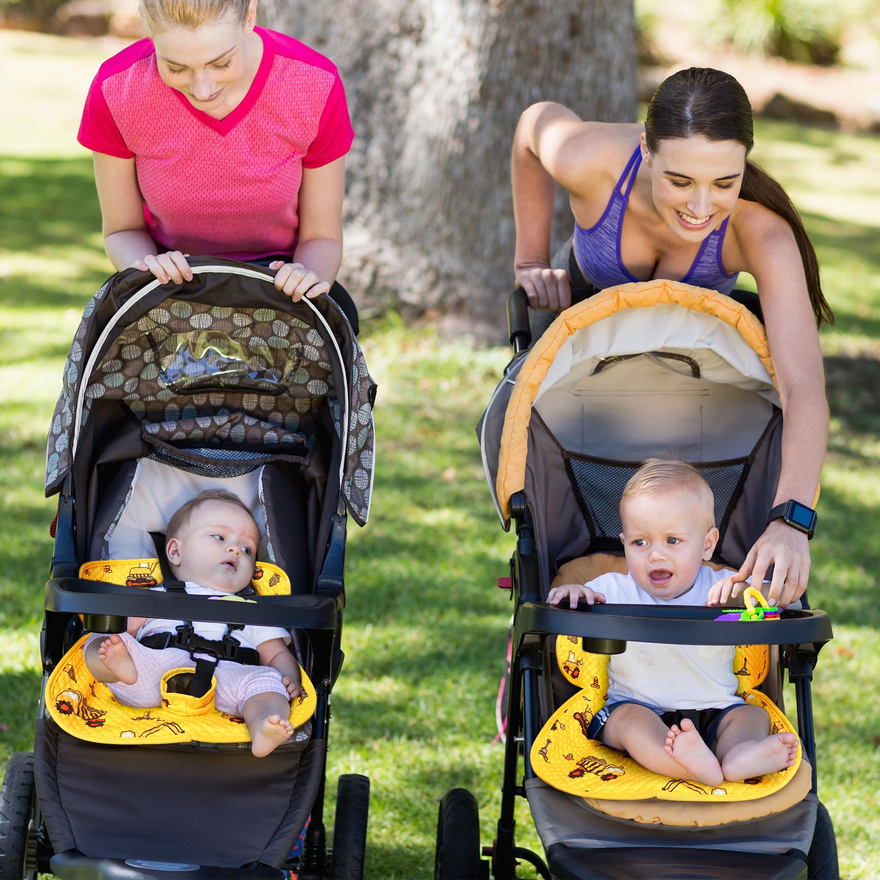COOLBEBE piddle pad for potty training, leak-proof liner protects upholstery.