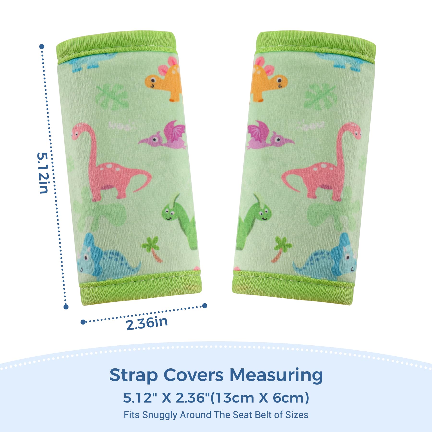 COOLBEBE soft foam padding enhances shoulder comfort on long trips.