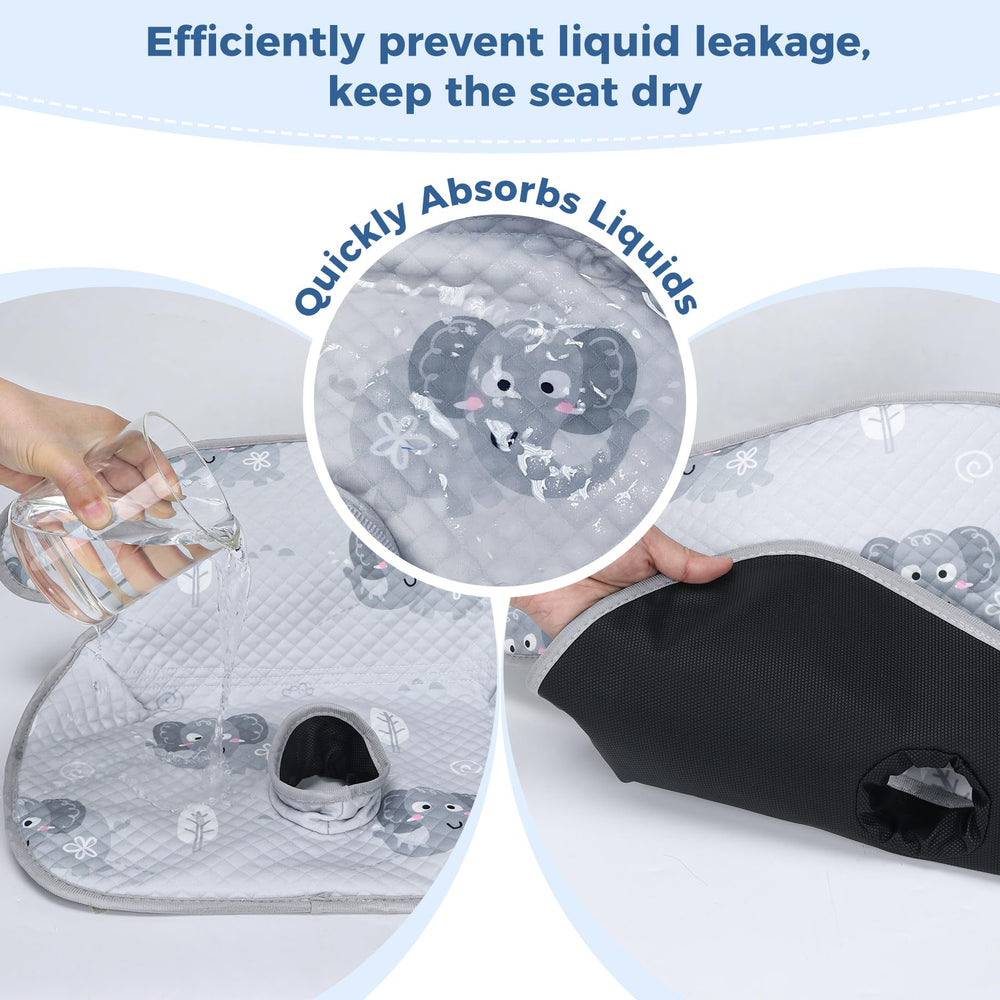 COOLBEBE universal-fit pad suitable for cars and strollers.