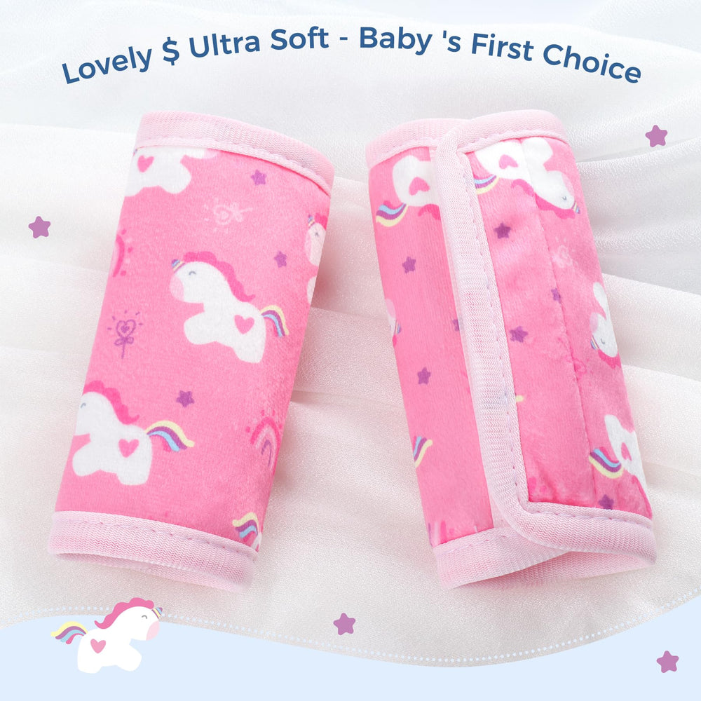 CoolBebe universal-seatbelt-cover-dining-chair protects skin on various chairs