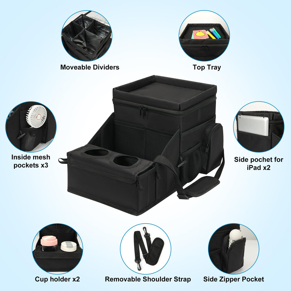 COOLBEBE durable 600D fabric with sturdy metal cup holders