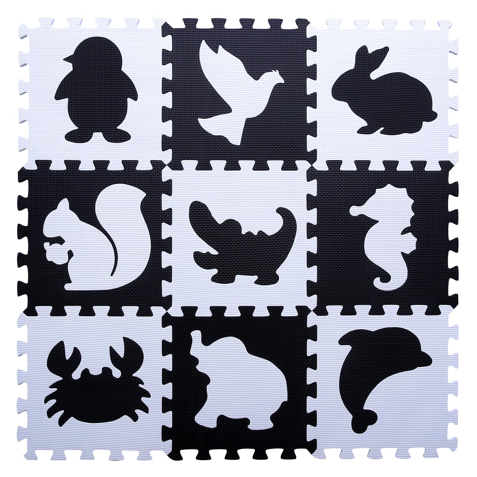 Coolcandy Baby Play Mat tiles interlock for a safe crawling space.