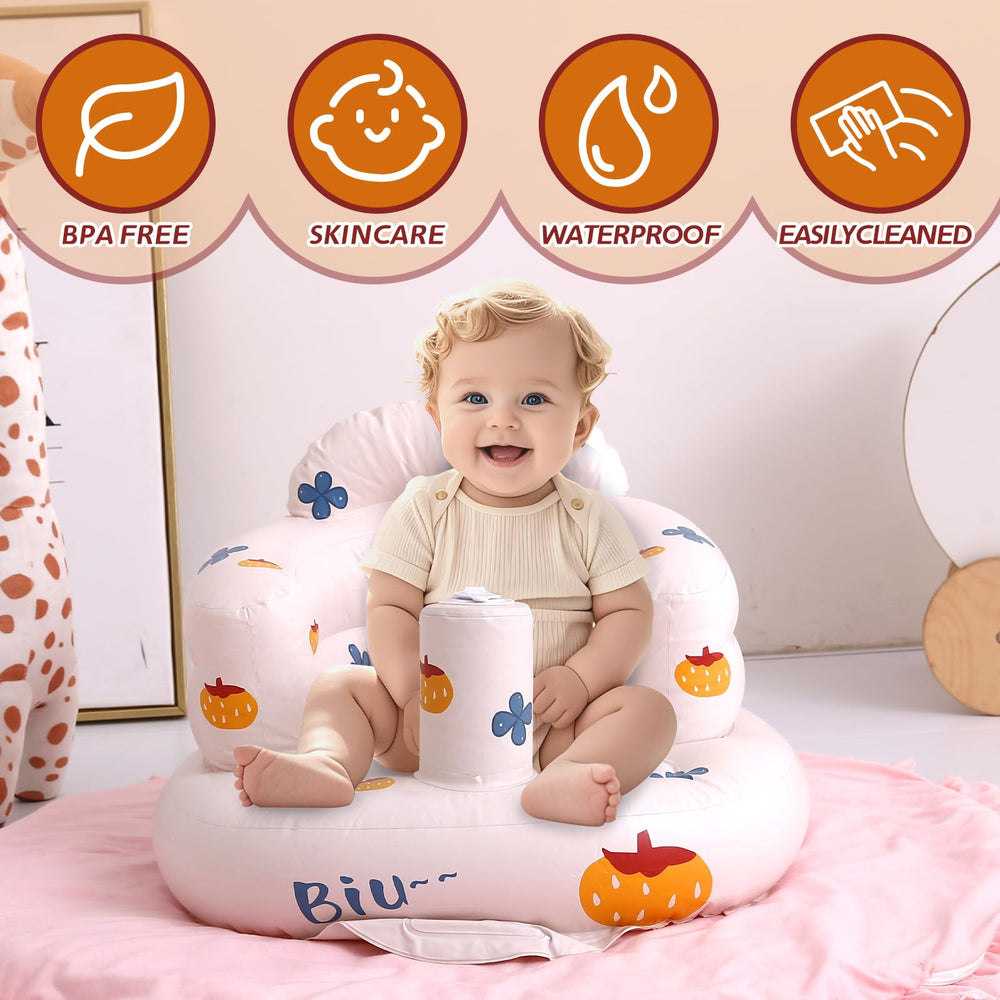 Coolcandy triple backrest supports secure, comfortable sitting.