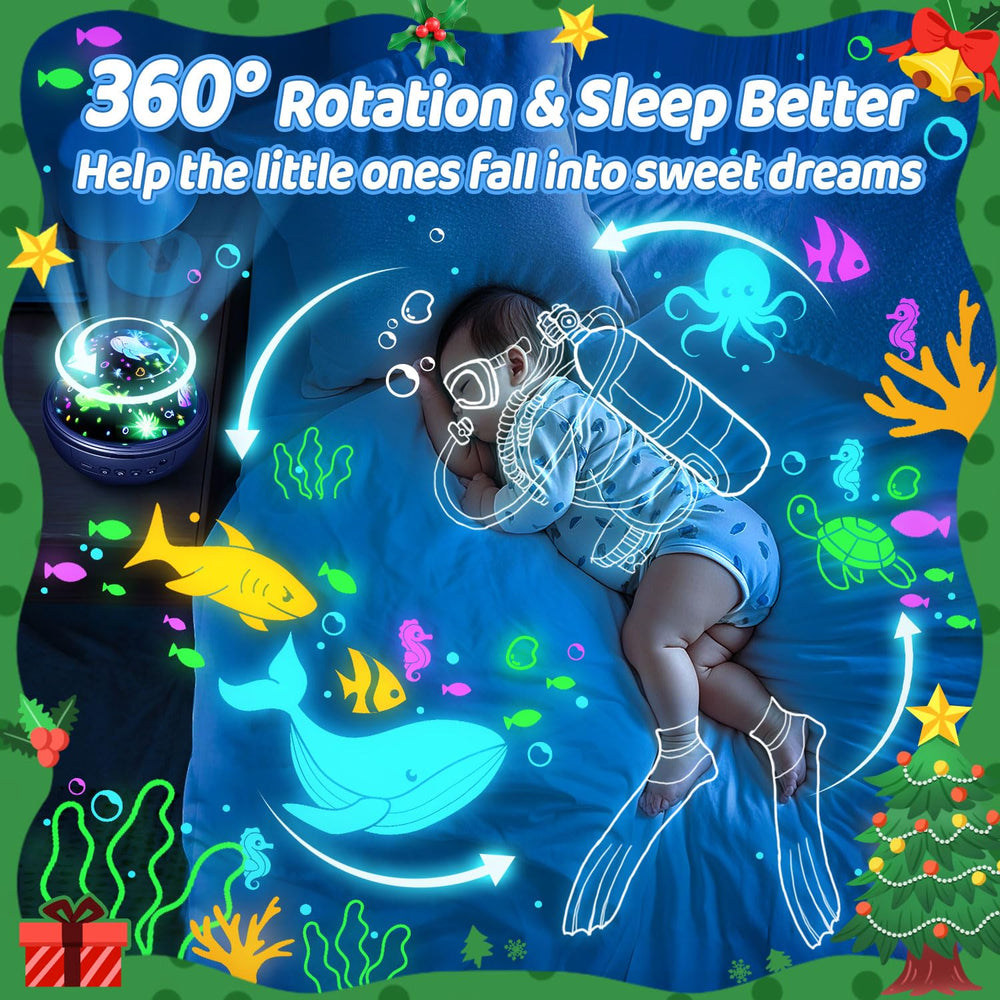 COOLNIGHT glow-in-the-dark stars add a soft ambient glow.