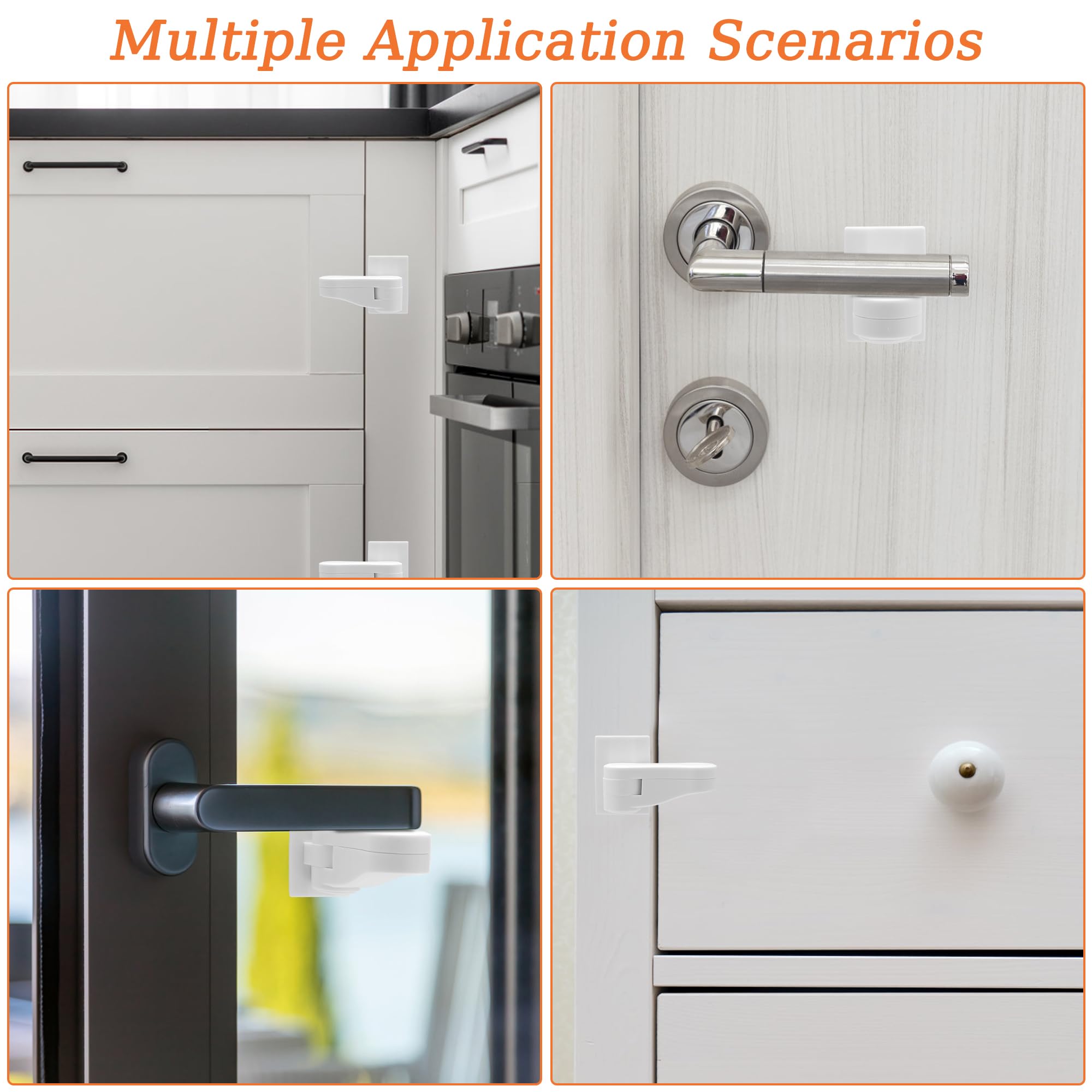 Coolrunner 6P door lock in action to prevent kids from opening doors.