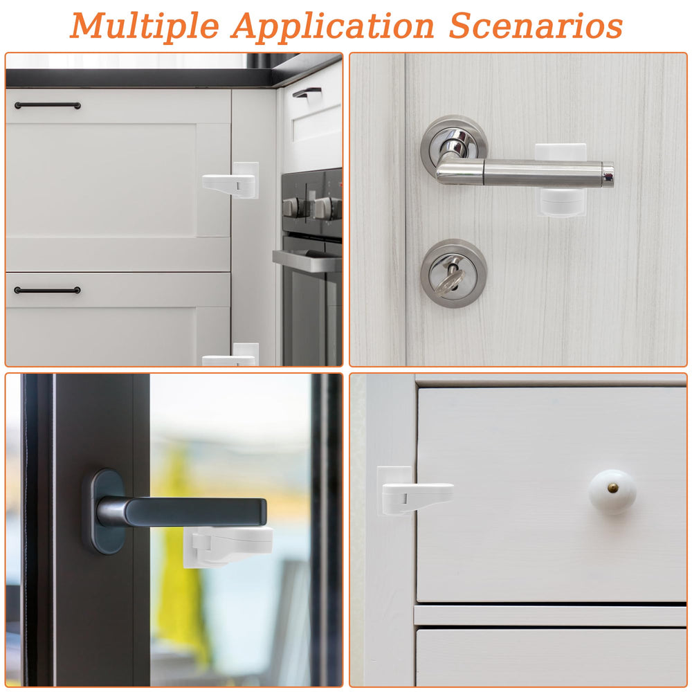 Coolrunner 6P door lock in action to prevent kids from opening doors.