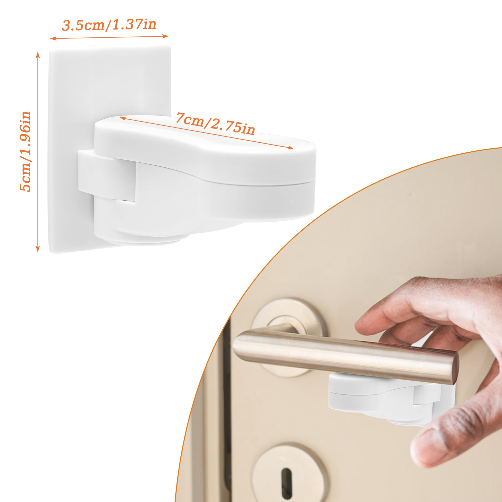 Coolrunner 6P lock installation step using adhesive tape for easy setup.