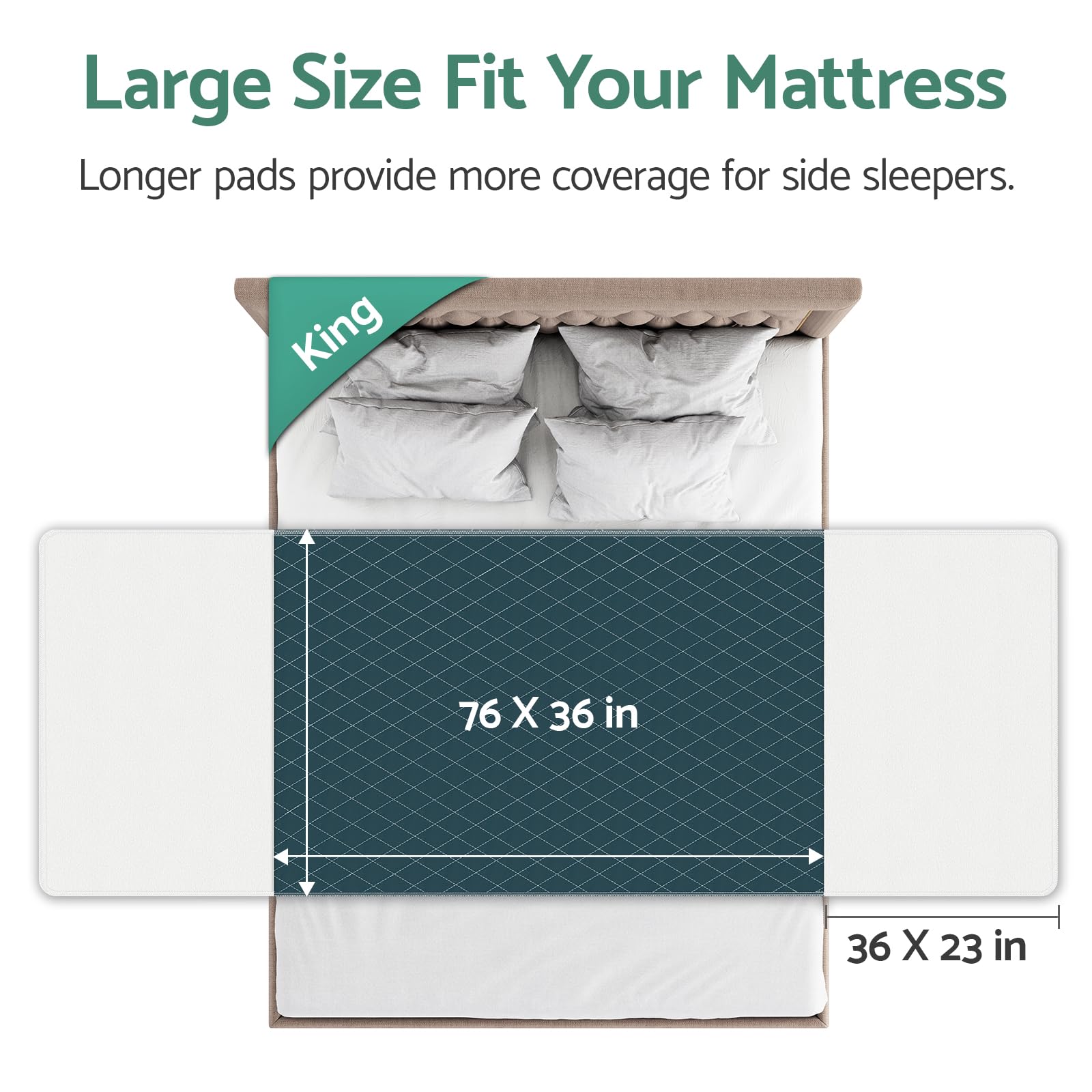 CoolShields bed pad for bedwetting training and daytime reassurance
