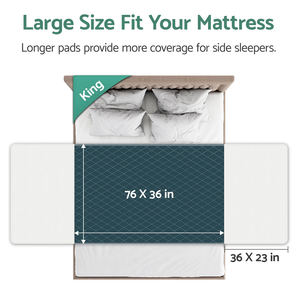 CoolShields bed pad for bedwetting training and daytime reassurance