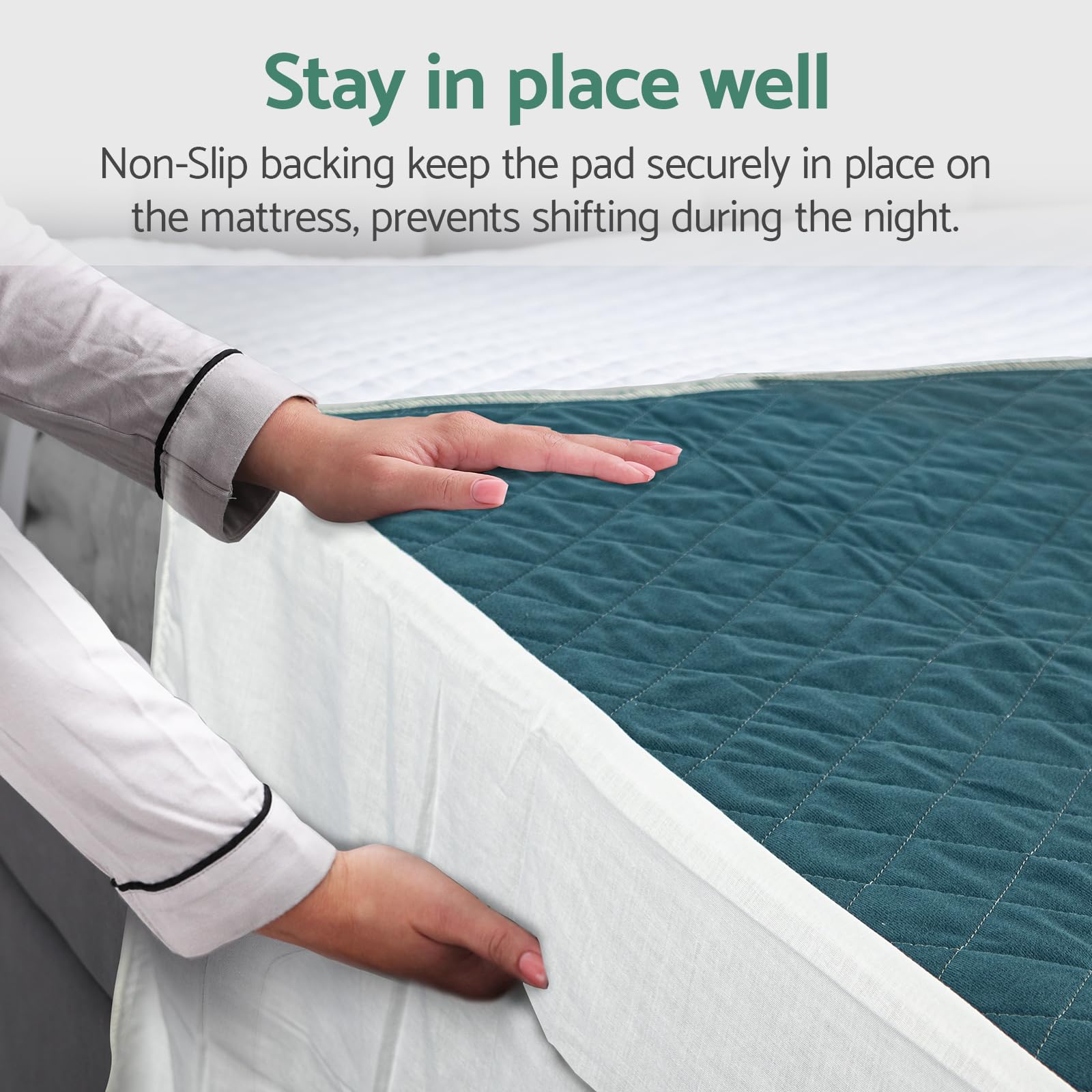 CoolShields bed pad eco-friendly and durable reusable protection