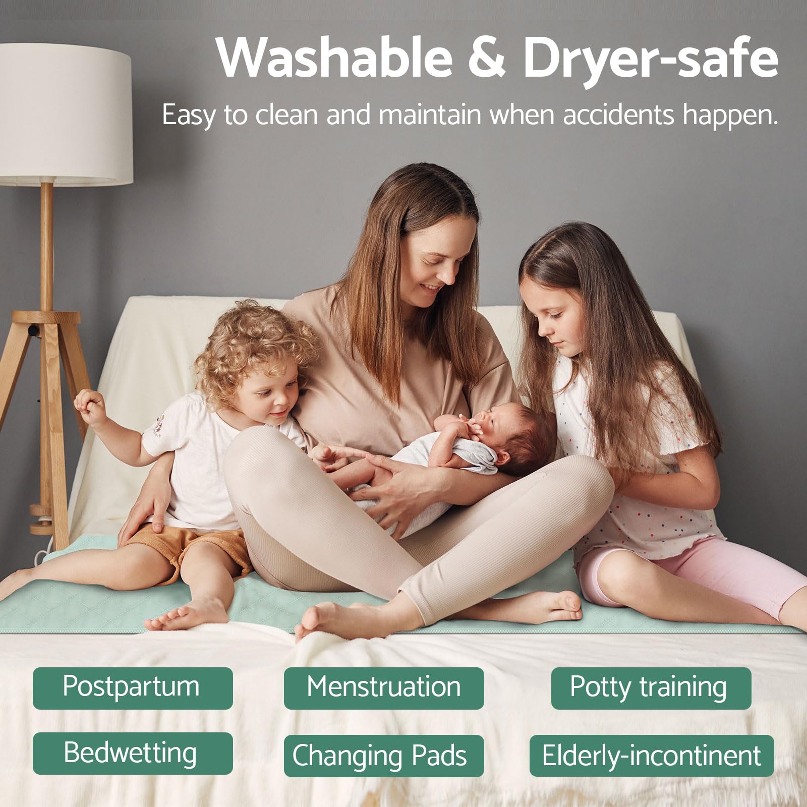 CoolShields OEKO-TEX certified bed pad safe for all users