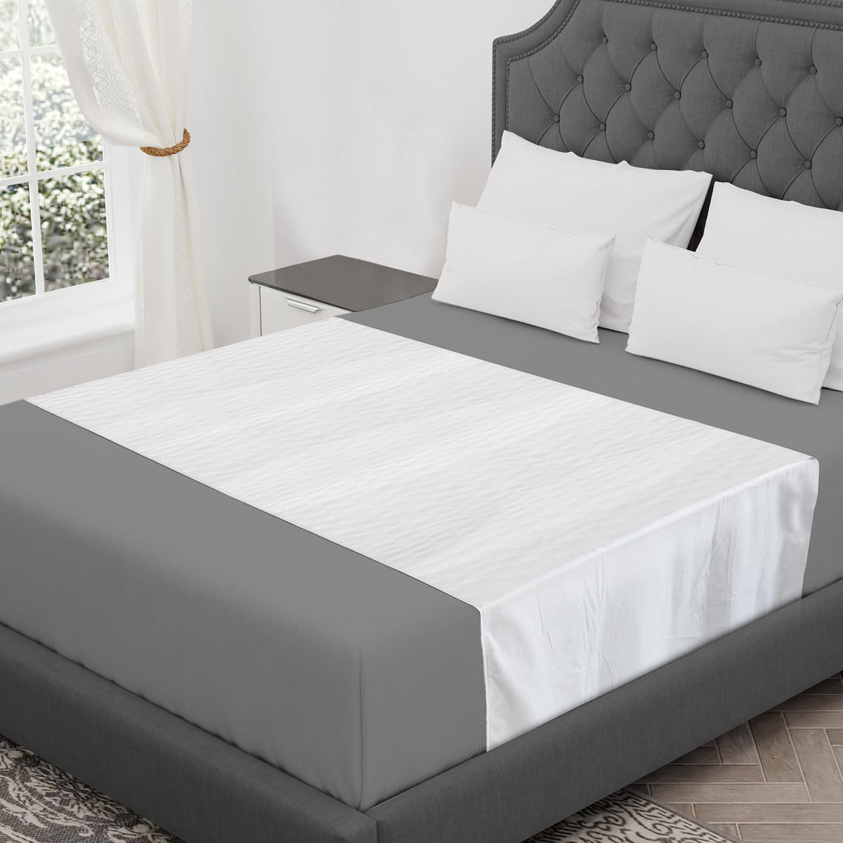 CoolShields waterproof bed pad 60x36 protects mattress from leaks