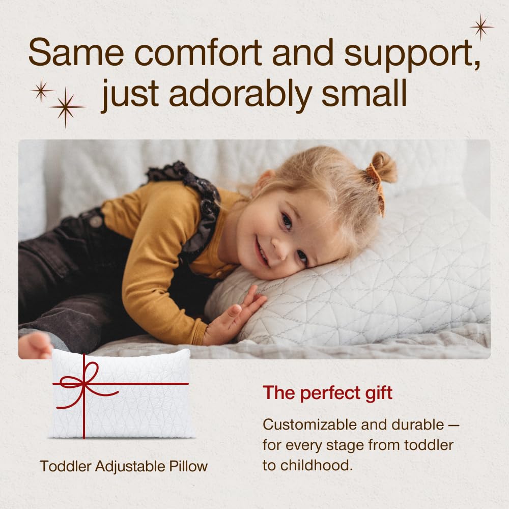 Coop Home Goods toddler pillow Lulltra cover close-up breathable fabric